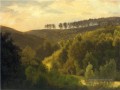 Lever du soleil sur Forest et Grove Albert Bierstadt